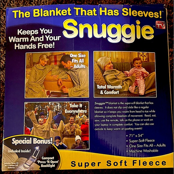 SNUGGIE~AS SEEN ON TV - Picture 2 of 7